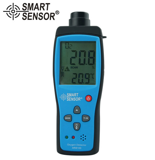 ?，?AR8100氧氣濃度檢測儀 O2氧氣測試儀 氧氣探測分析儀報警器